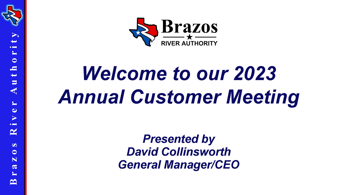 2023 Customer Meeting Presentation